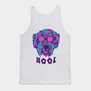 Hippy Hound Dog Woof Tank Top